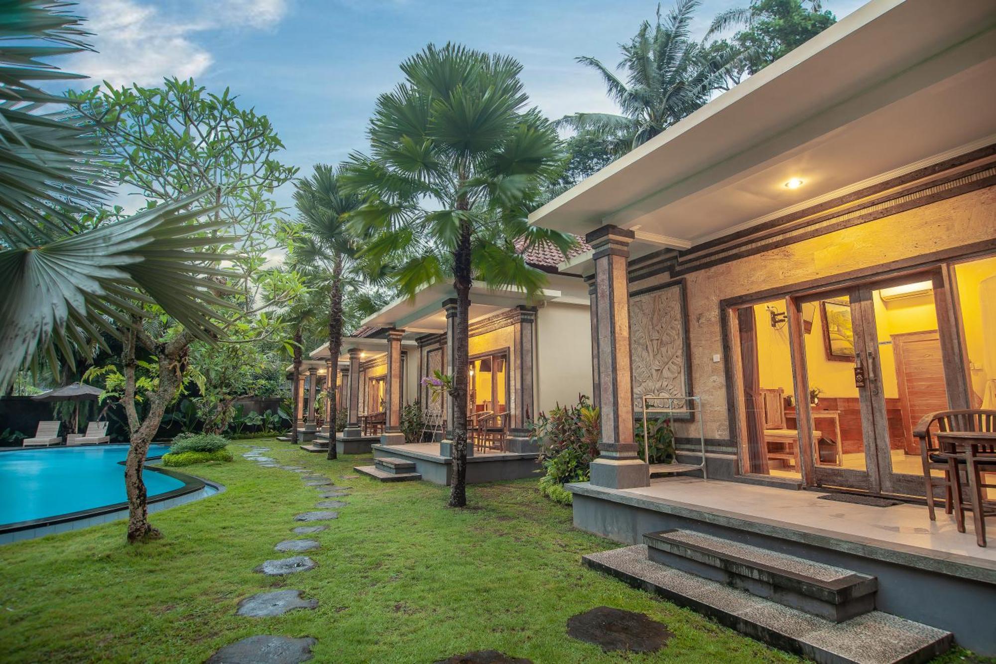 Abhirama Villas And Spa Ubud Exterior foto