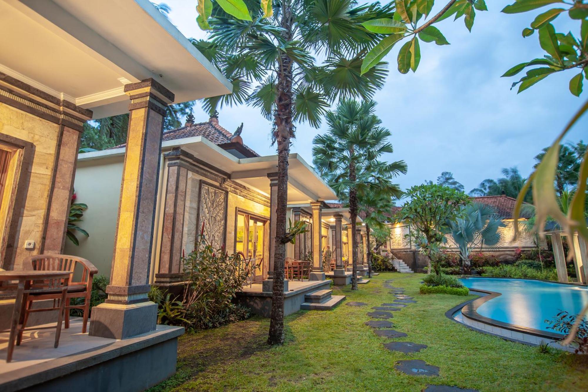Abhirama Villas And Spa Ubud Exterior foto